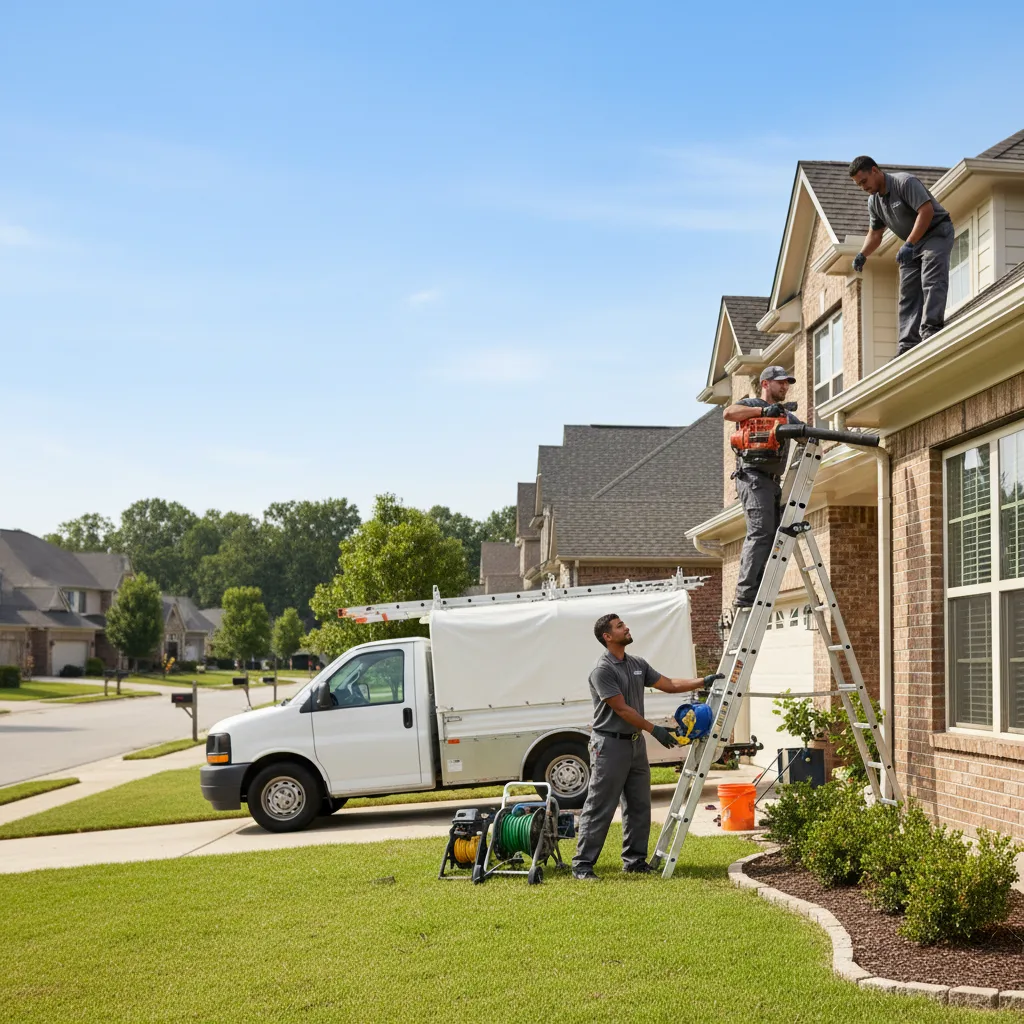 Home Gutter Service in Navasota, TX near me